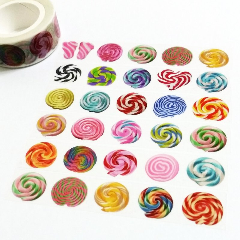 纸胶带 功夫棒棒糖 - 纸胶带 - 纸 