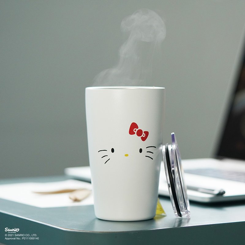 【最后出清】Hello Kitty 保温/冰 随行杯 12oz/354ml 不可退换货 - 保温瓶/保温杯 - 不锈钢 白色