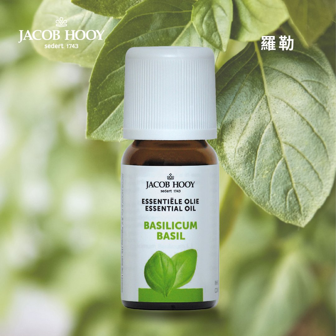 Jacob Hooy雅歌布霍伊 | 罗勒精油 100%纯精油 扩香 水氧 芳疗 - 香薰/精油/线香 - 精油 