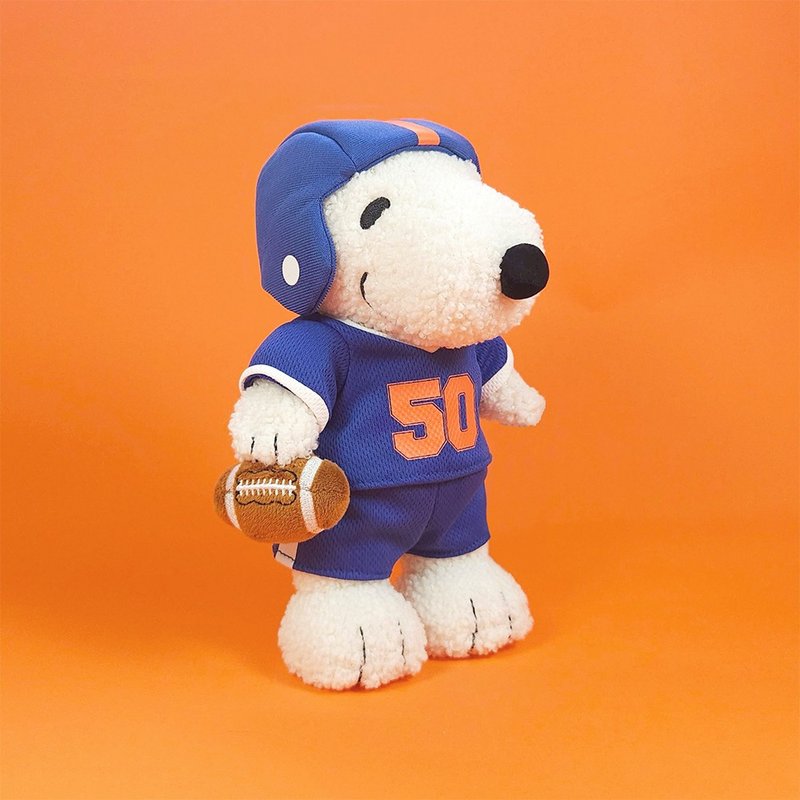 BON TON TOYS Snoopy 史努比填充玩偶 - 美式足球狗 23cm - 玩偶/公仔 - 聚酯纤维 多色