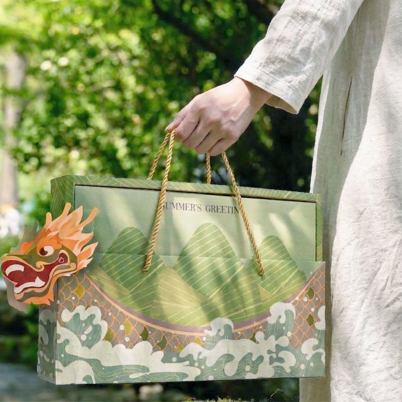 2026 端午龙舟礼盒 高级创意端午节礼盒推荐 端午送礼推荐 - 茶 - 纸 