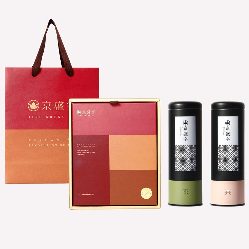 金喜相聚・茶叶礼盒－轻焙冻顶乌龙+蜜香贵妃 - 茶 - 新鲜食材 多色