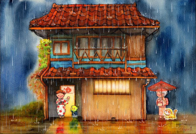 欢迎回家 明信片 - 卡片/明信片 - 纸 多色