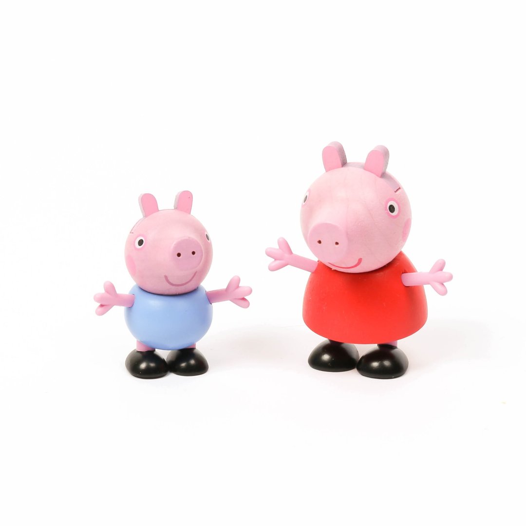 【佩佩 & 乔治】佩佩猪木造型磁铁 Peppa pig | Wooderful life - 冰箱贴/磁贴 - 木头 多色