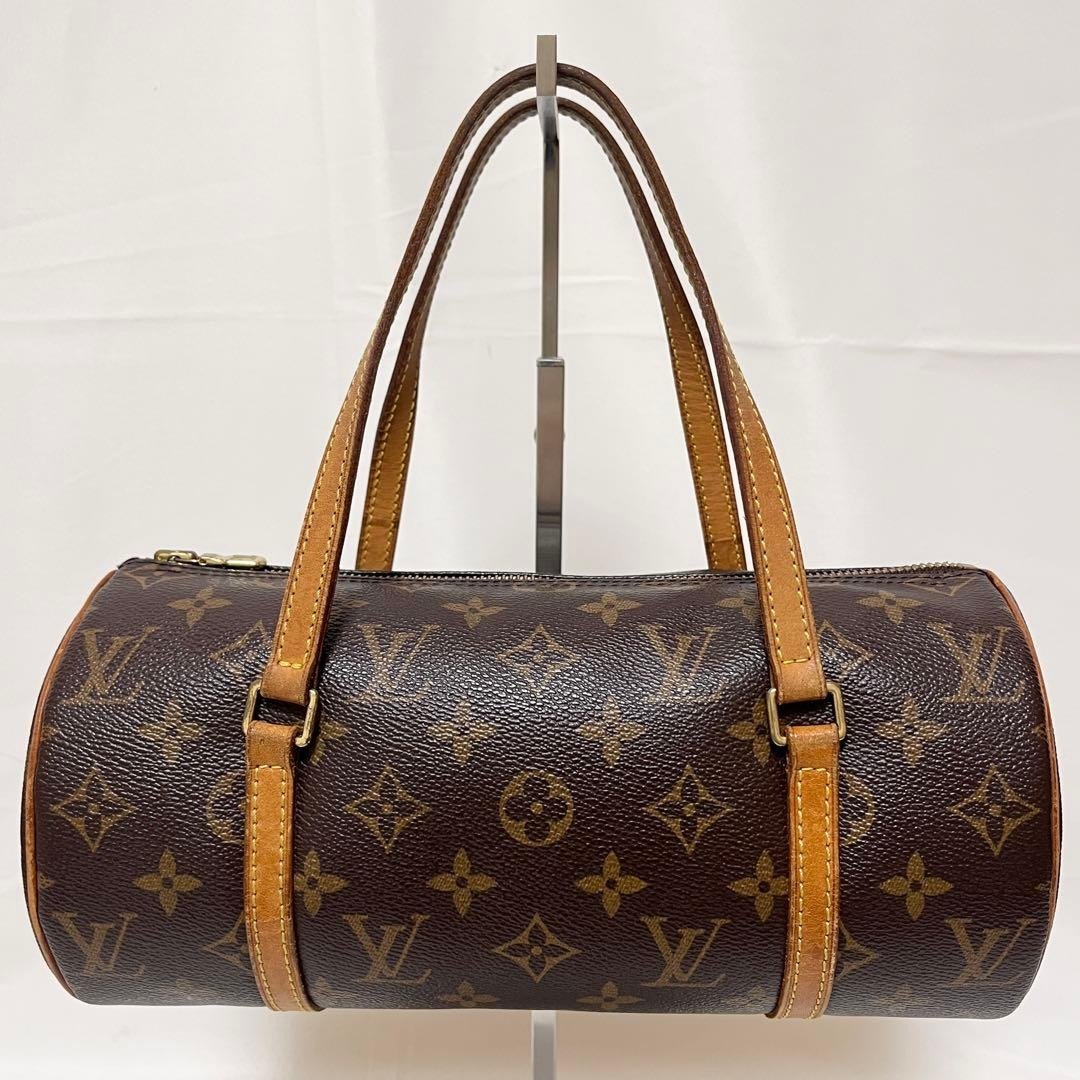 正品路易威登 Louis Vuitton Papillon 26 Monogram 手提包 PVC 和皮革 M51386 日本直送 - 手提包/手提袋 - 其他材质 