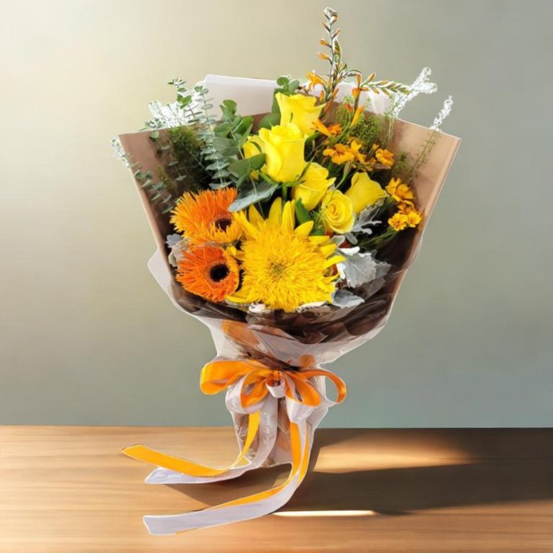 您是我的太阳花束 (向日葵、太阳花等) (GF00320) - 植栽/盆栽 - 植物．花 