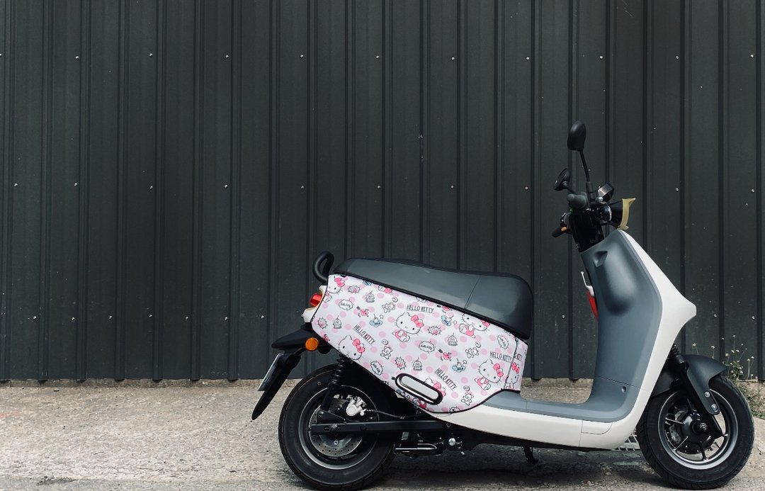 BLR Gogoro VIVA MIX 系列 车身造型保护套 KITTY 防刮车套 K6 - 其他 - 聚酯纤维 粉红色