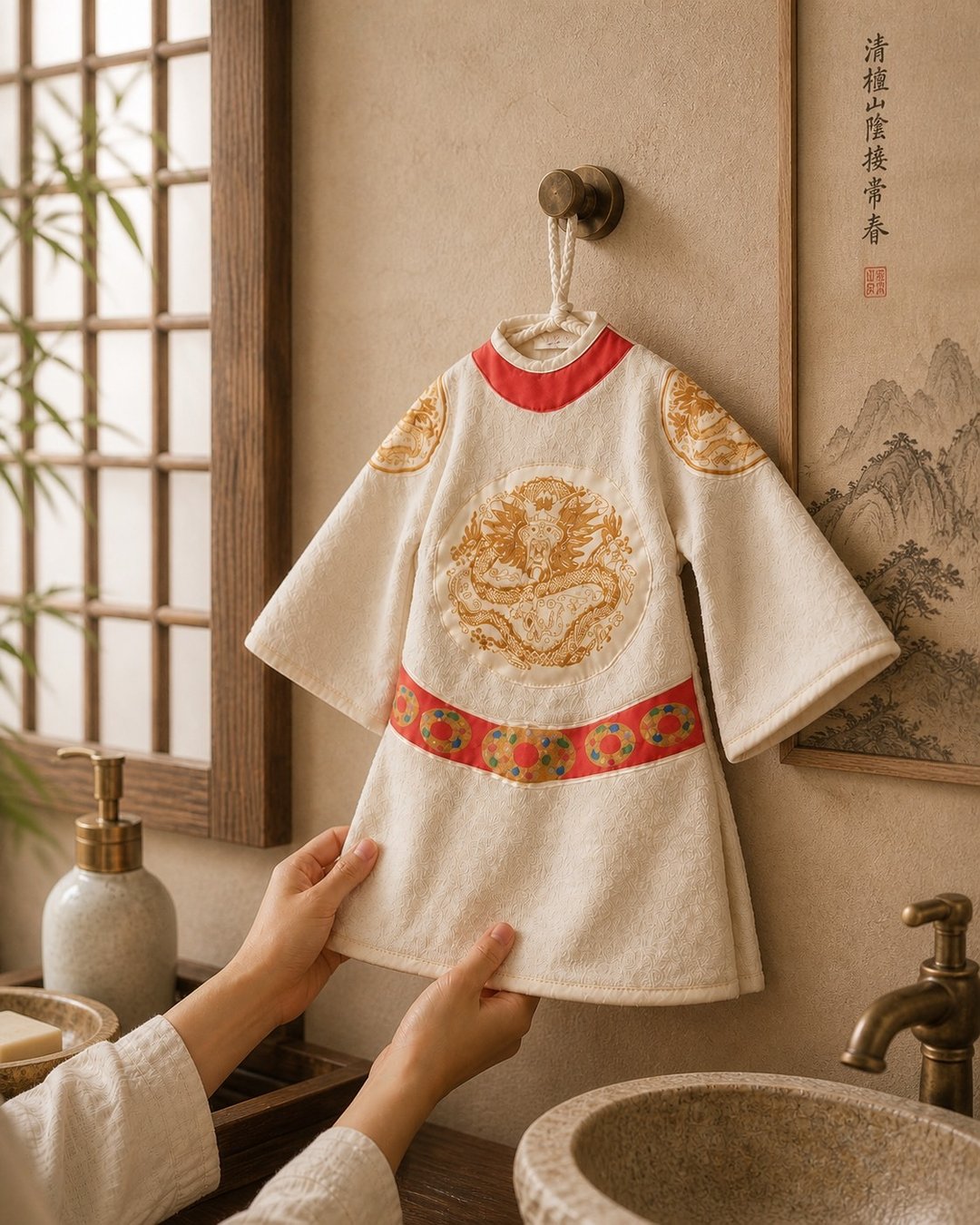 皇帝服擦手巾 - 毛巾浴巾 - 棉．麻 
