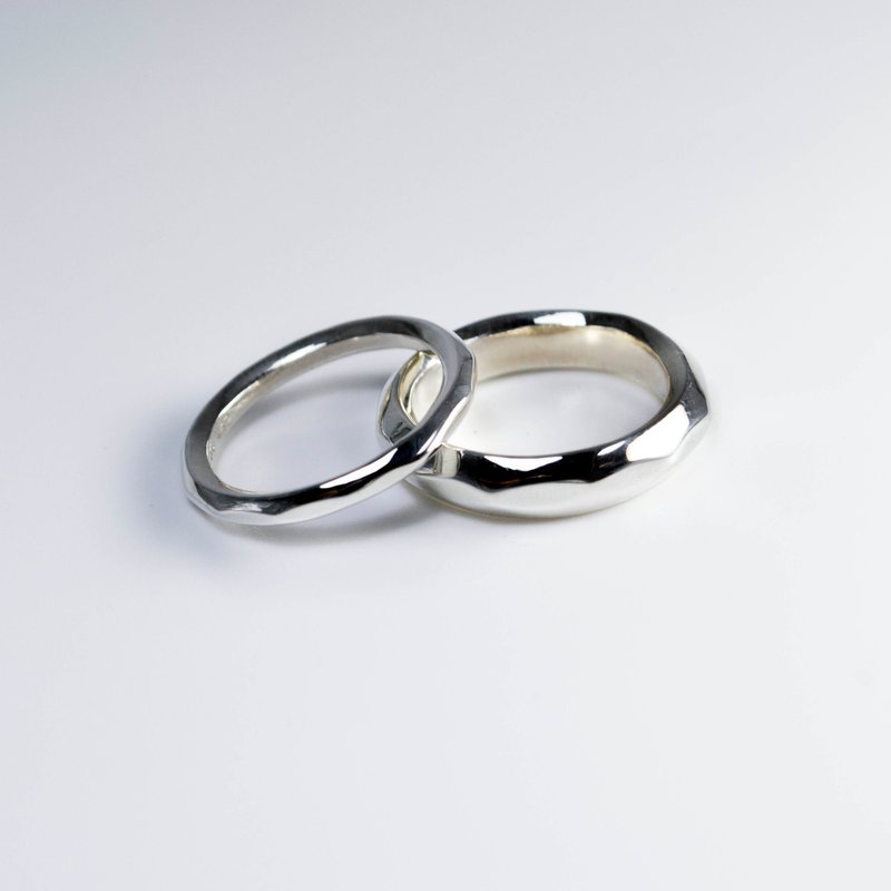 The one 唯一对戒 - 对戒 - 银 银色