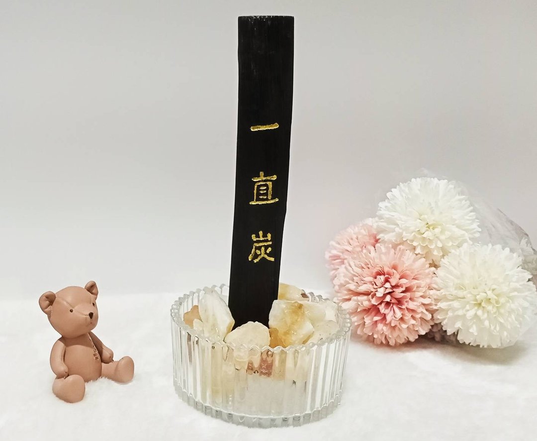 一直炭水晶-招财开运-风水店面开幕-创意送礼-入厝礼物-业务升职 - 摆饰 - 其他材质 金色