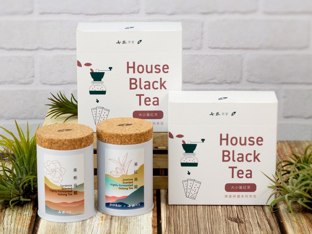 【独家超取包邮】研磨条形茶包2盒+原叶茶包小茶罐2盒(原价1358) - 茶 - 其他材质 白色