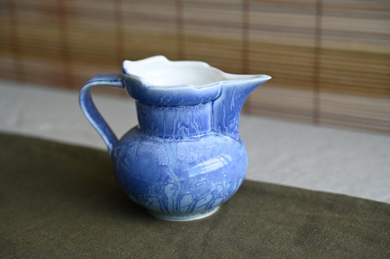 沺蓝僧帽茶海 - 茶具/茶杯 - 陶 
