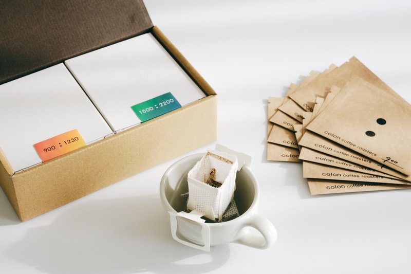 【滤挂式咖啡】colon coffee特调滤挂式咖啡礼盒 - 咖啡 - 纸 