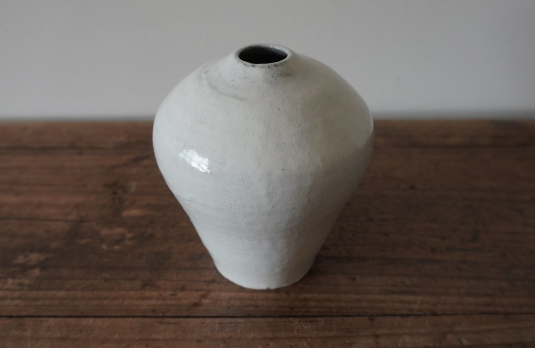 粉引花器 - 花瓶/陶器 - 陶 白色