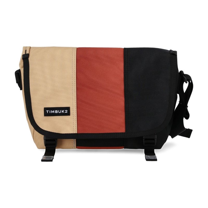 TIMBUK2 CLASSIC MESSENGER ECO 经典邮差包 XS /大地/褐橘黑拚色 - 侧背包/斜挎包 - 聚酯纤维 咖啡色
