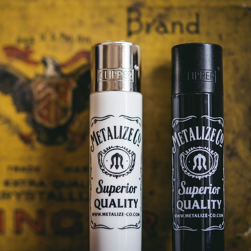 【METALIZE】CLIPPER 打火机(2只一组) - 其他 - 塑料 