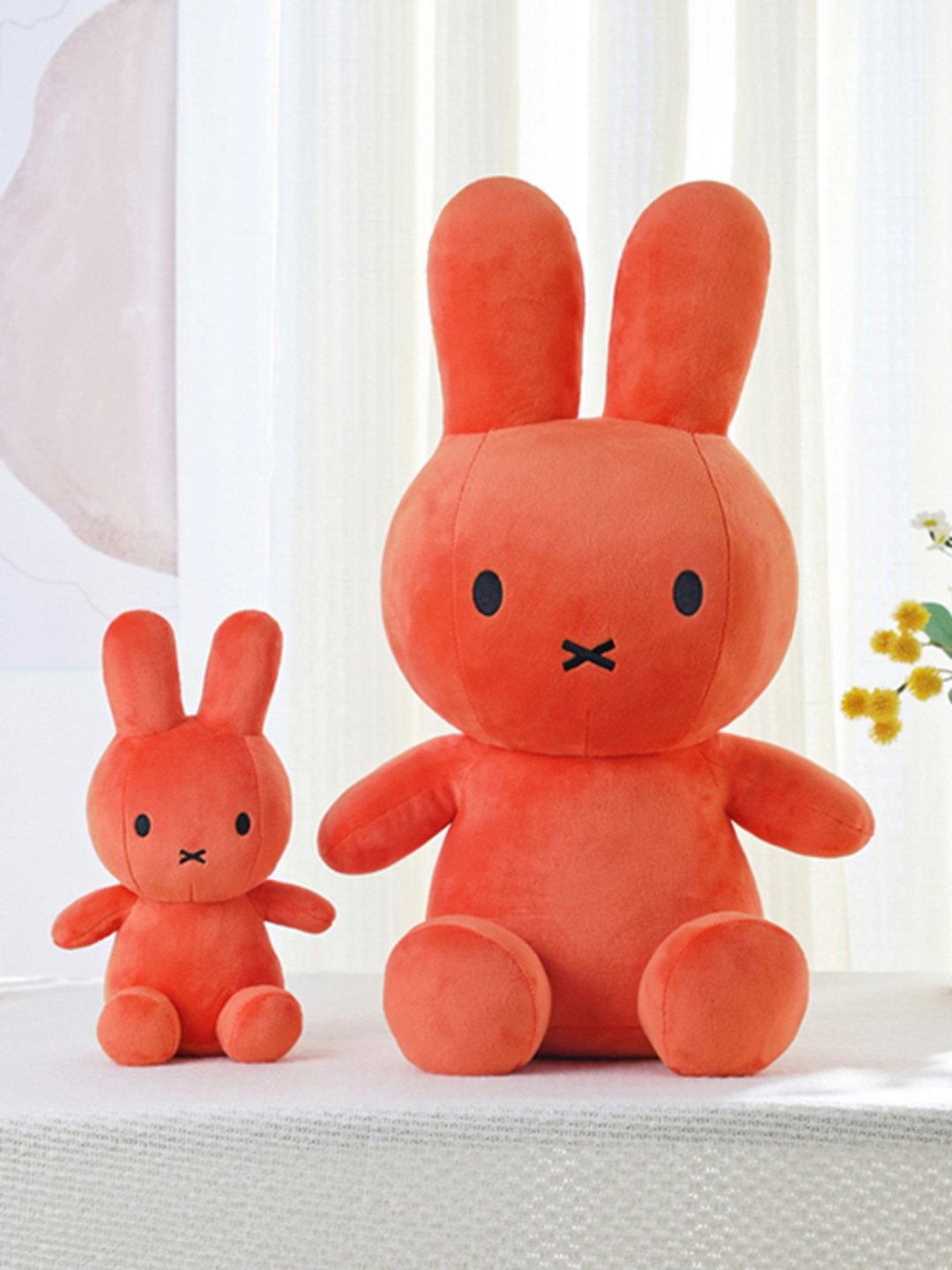 VIPO X Miffy 毛绒公仔 - 50cm (橙色) - 玩偶/公仔 - 棉 橘色