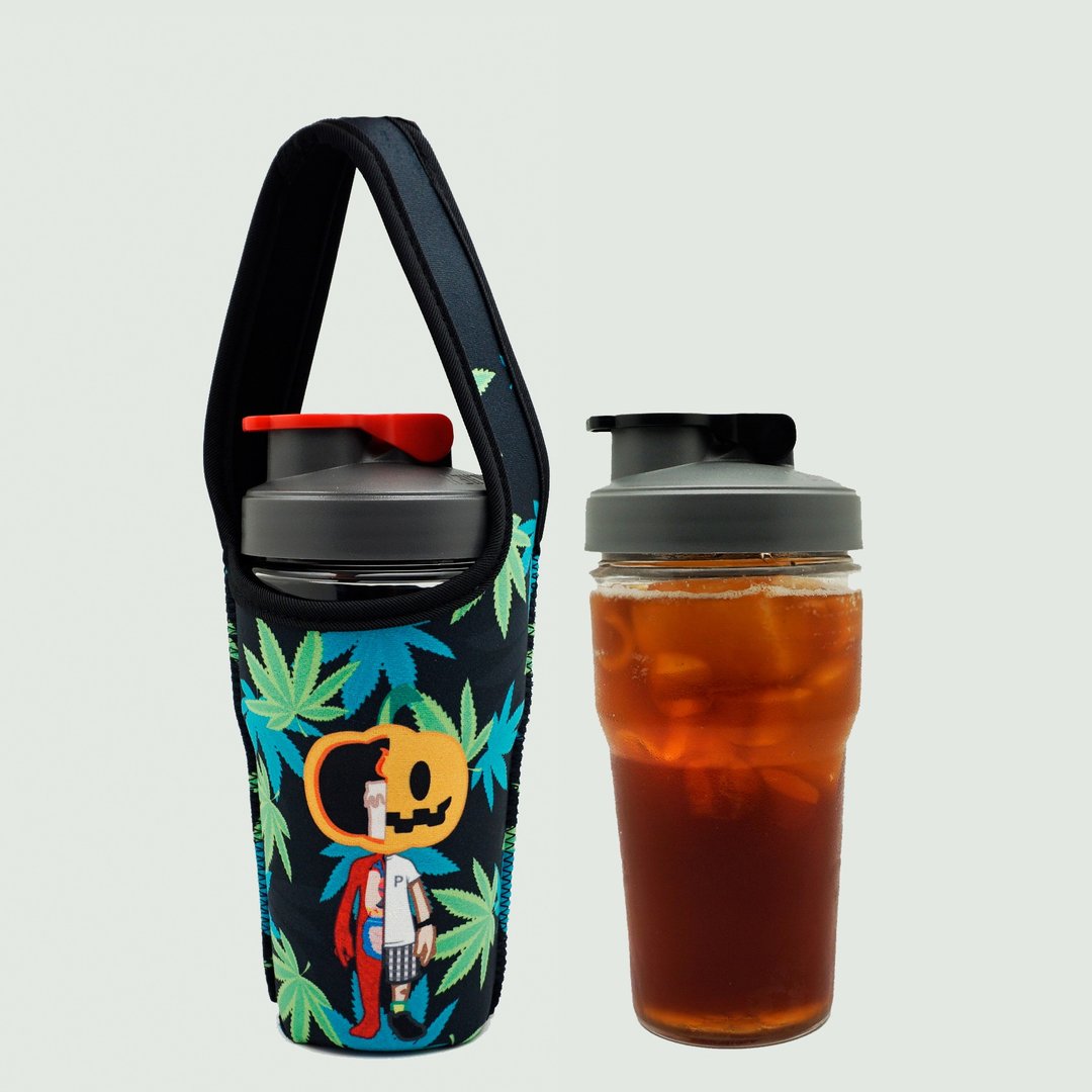 现货 BLR 饮料提袋 Monocup 环保杯 CLK 太空盖 组合 - 水瓶/水壶 - 玻璃 黑色