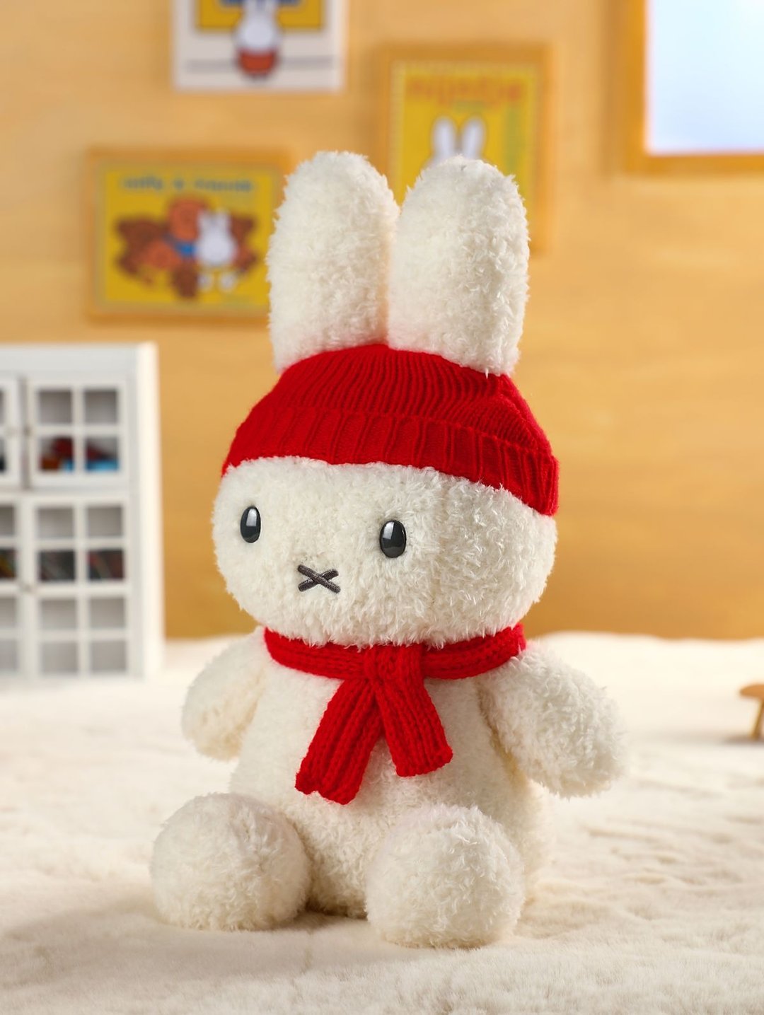 miffy 毛绒公仔 (冷帽) - 红色 - 玩偶/公仔 - 棉 红色