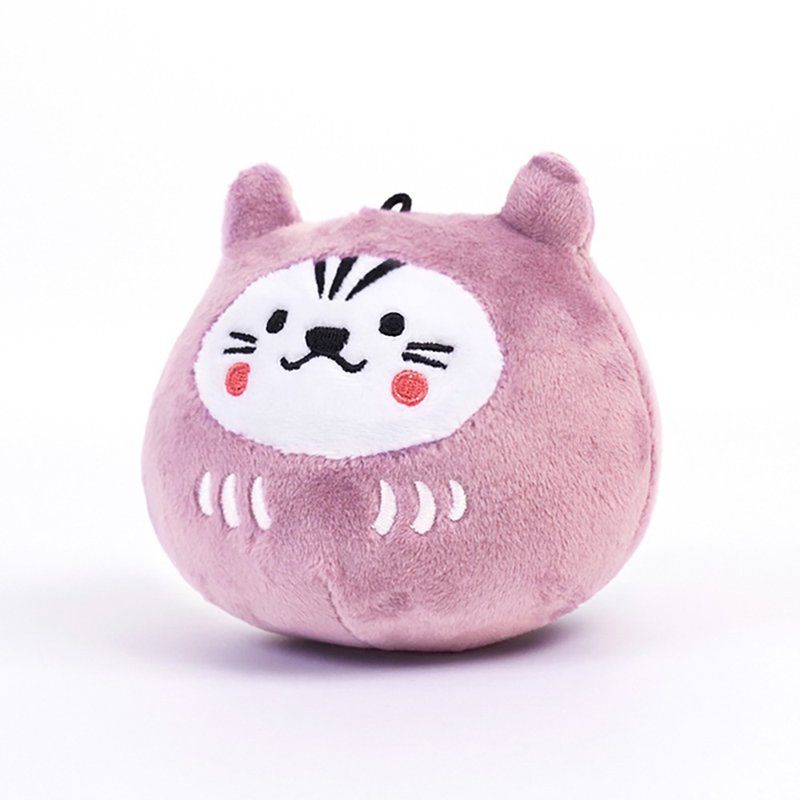 祈福达摩猫草球－限定(紫阳花) 吉豆猫 猫草 猫薄荷 木天蓼 - 玩具 - 棉．麻 紫色