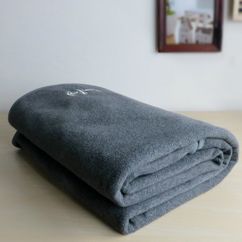 环保刷毛毯 | 猫狗睡垫 宠物窝床 厚底舒适 冷气房保暖【尺寸L】 - 床垫/笼子 - 聚酯纤维 灰色