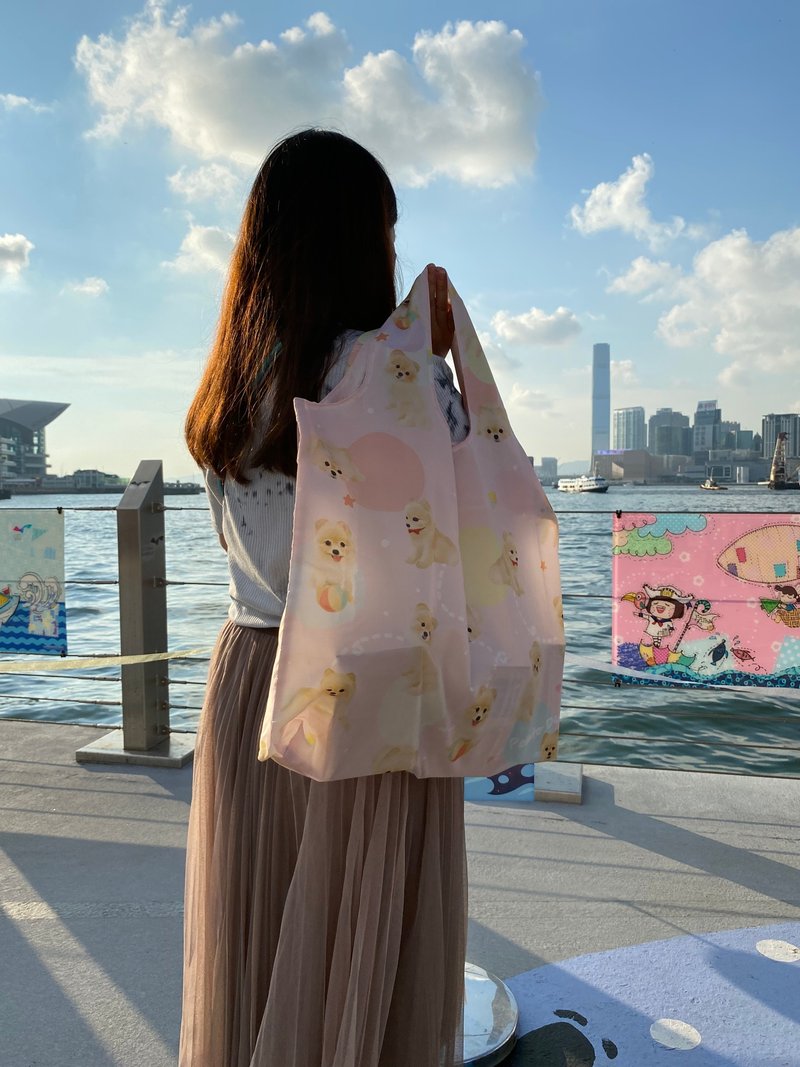 松鼠狗 环保袋 - 手提包/手提袋 - 聚酯纤维 