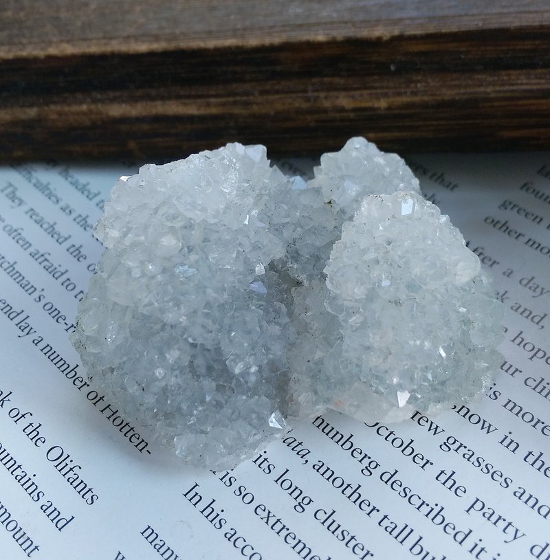 Apophyllite 印度产地 鱼眼石 天然矿石 原矿 - 摆饰 - 其他材质 