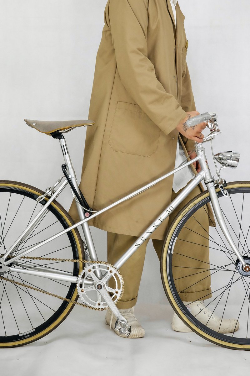 [ TEMPERATURE ] 赛司oversize优雅工作服大衣 - 女装休闲/机能外套 - 棉．麻 咖啡色