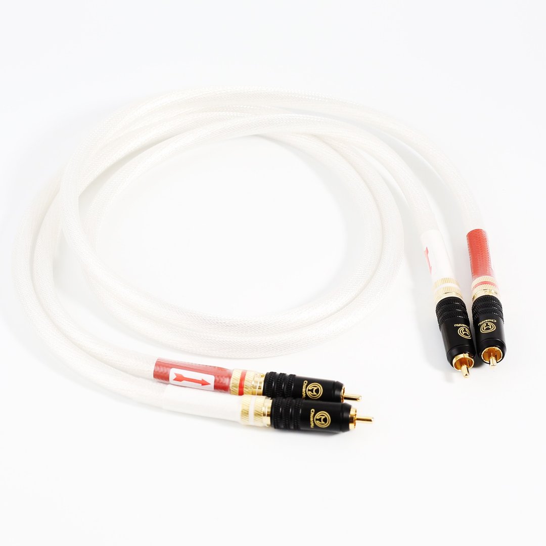 纯银5NOCC发烧音箱CD机音频线【川木】全新现货【W196】HIFI双RCA - 数码小物 - 其他材质 