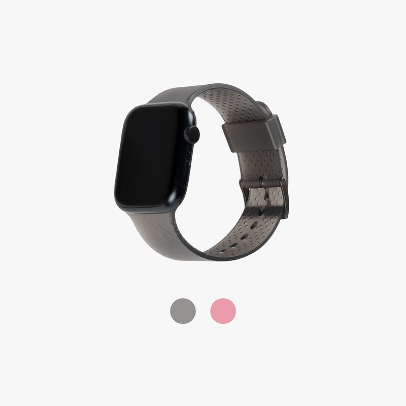 U Apple Watch 38/40/41/42/44/45/46/49mm 时尚亮透表带 - 表带 - 橡胶 