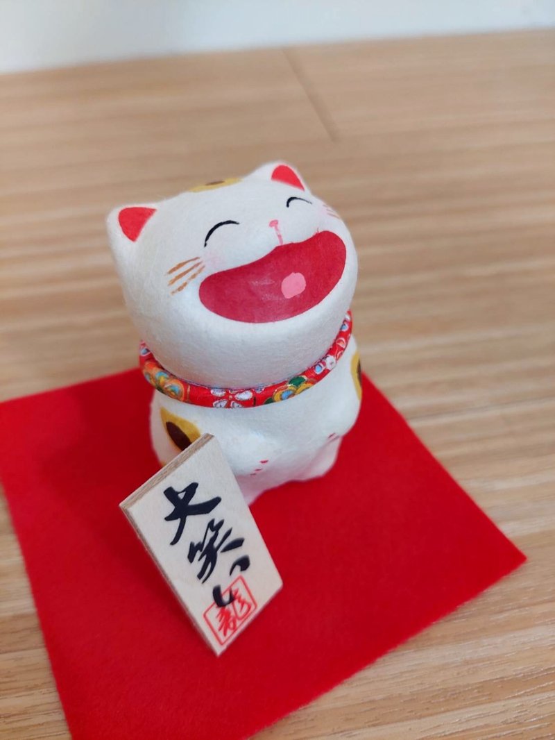 日本【RYUKODO】授权-开运暴富招财猫|办公|礼物|圣诞礼盒|入厝 - 摆饰 - 纸 