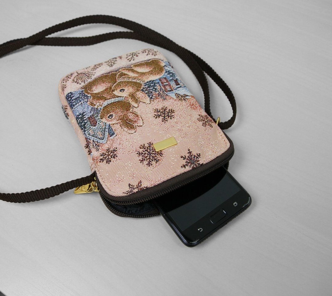 手机袋  防泼水 平织缇花 极光霜兔 莱拉 - 手机壳/手机套 - 防水材质 多色