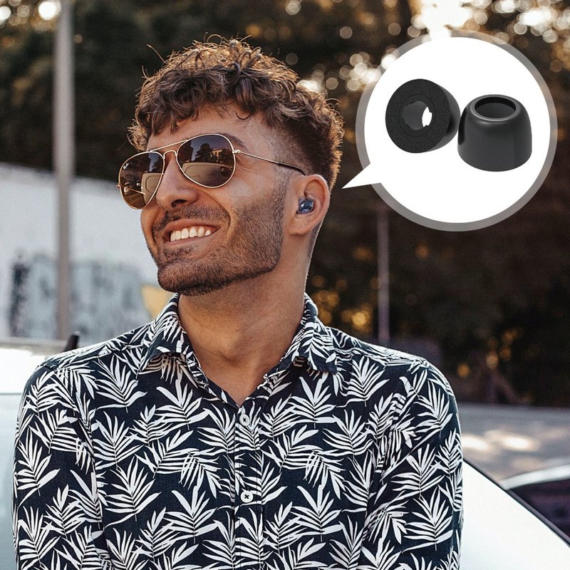 三星Samsung Galaxy Buds 2 Pro 耳机记忆绵耳塞(3size入) - 数码小物 - 海绵 黑色