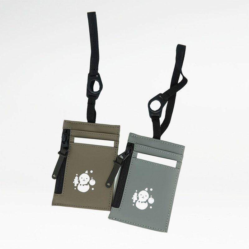 圣诞雪人特别版 - Urban 独立感应识别证套 (雪人版) - 证件套/卡套 - 防水材质 灰色