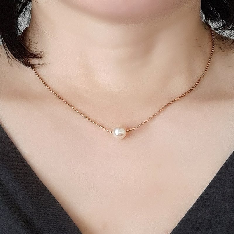 K18 项链 Akoya珍珠 珍珠项链 日本珍珠 pearl necklace 珍珠项链 珍珠项链 진주목걸이 - 项链 - 珍珠 