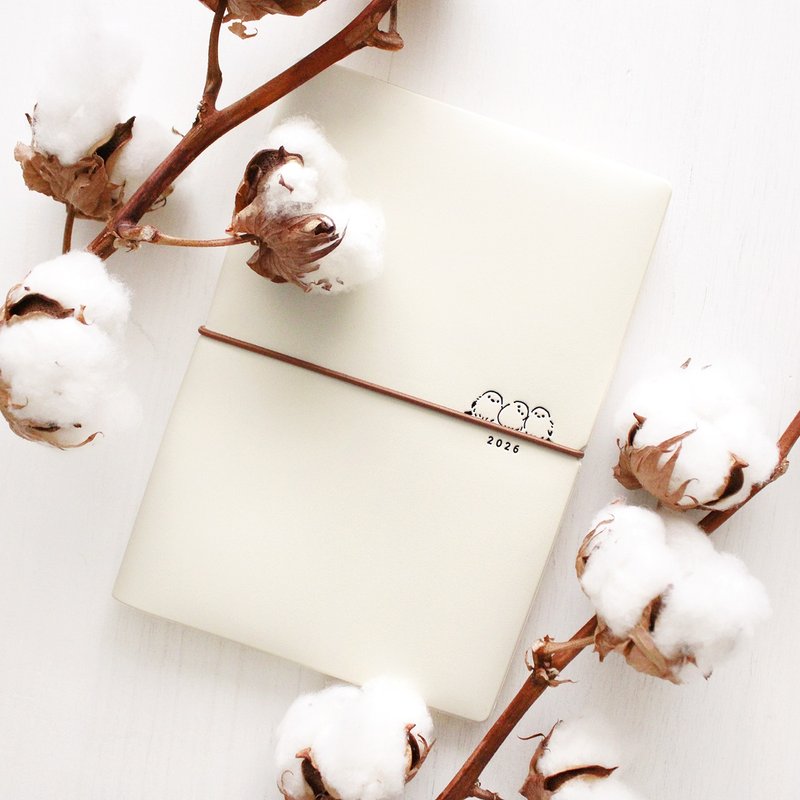 MATOKA 日志 2026 年版 2025 年 10 月开始 B6 周记事 方格 Shimaenaga Dango Hare - 笔记本/手帐 - 纸 