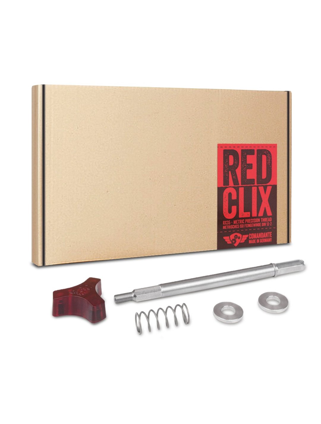 【德国】COMANDANTE C40 Red Clix 研磨精度升级配件 - 咖啡壶/周边 - 不锈钢 银色