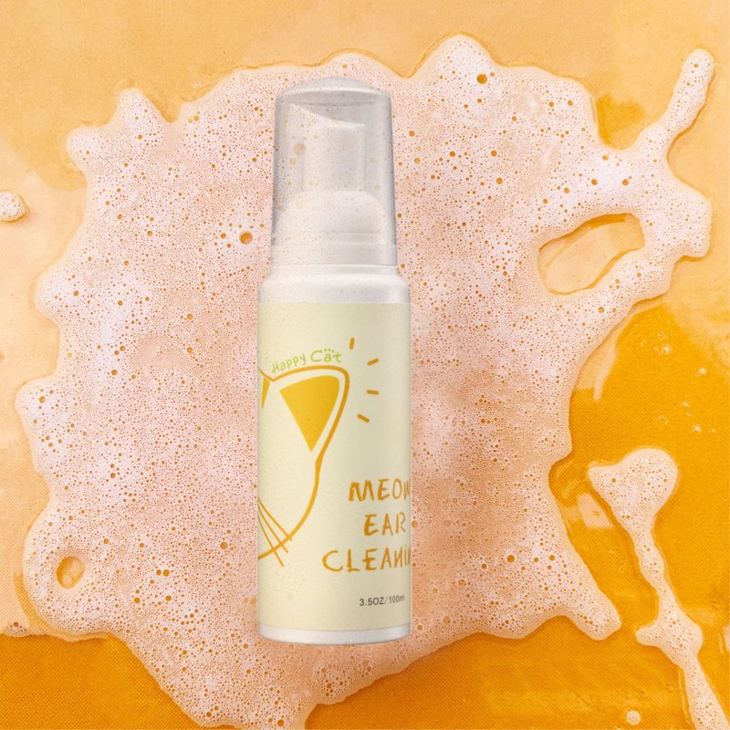 Happy Cat 耳根清净洁耳幕斯(猫) - 清洁/美容 - 植物．花 