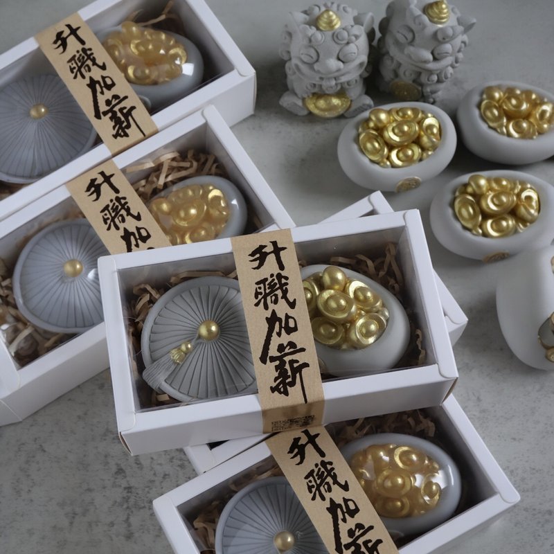 聚宝盆水泥扩香/微景观摆件/桌面装饰/升官发财/升职加薪 - 香薰/精油/线香 - 水泥 
