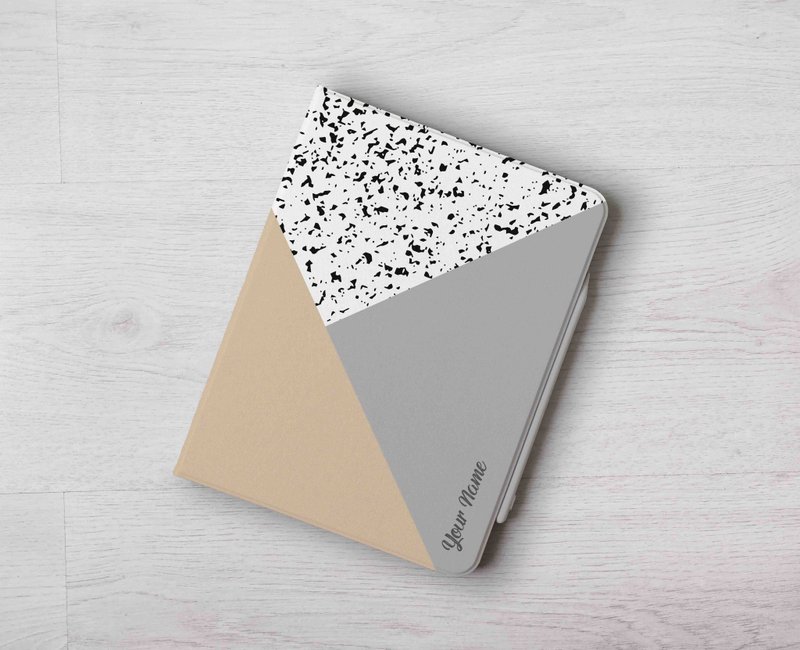 水泥风Loft iPad壳笔槽翻盖式保护套Air 6 mini 6 Pro13 - 平板/电脑保护壳 - 塑料 多色