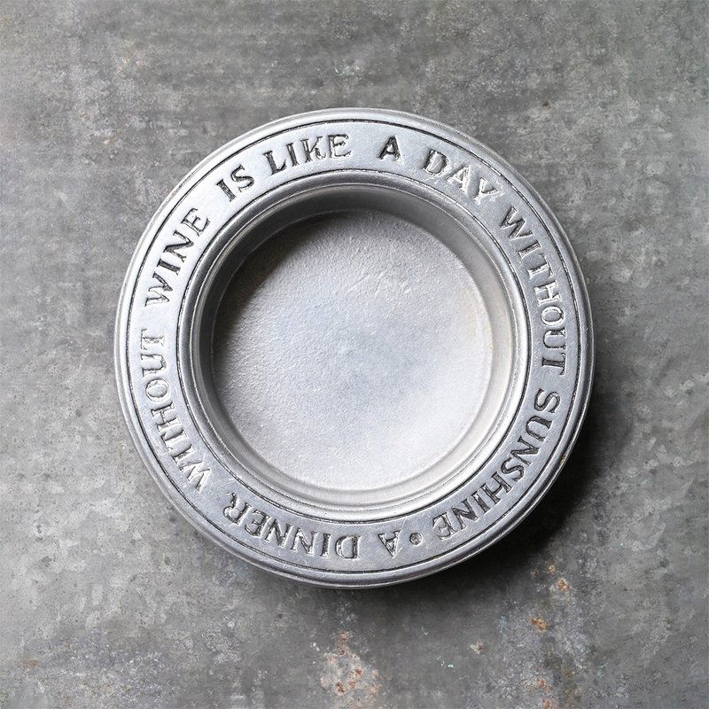 Vintage 酒瓶杯垫 / 古董收藏、古董老物、美国旧物、古董杯垫 - 其他 - 其他金属 银色