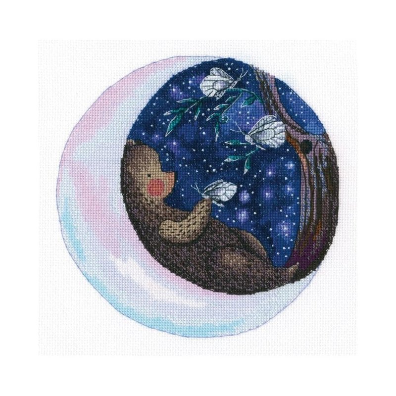 M812 - RTO 十字绣材料包 - 星空熊 精灵 - 编织/刺绣/羊毛毡/裁缝 - 其他材质 