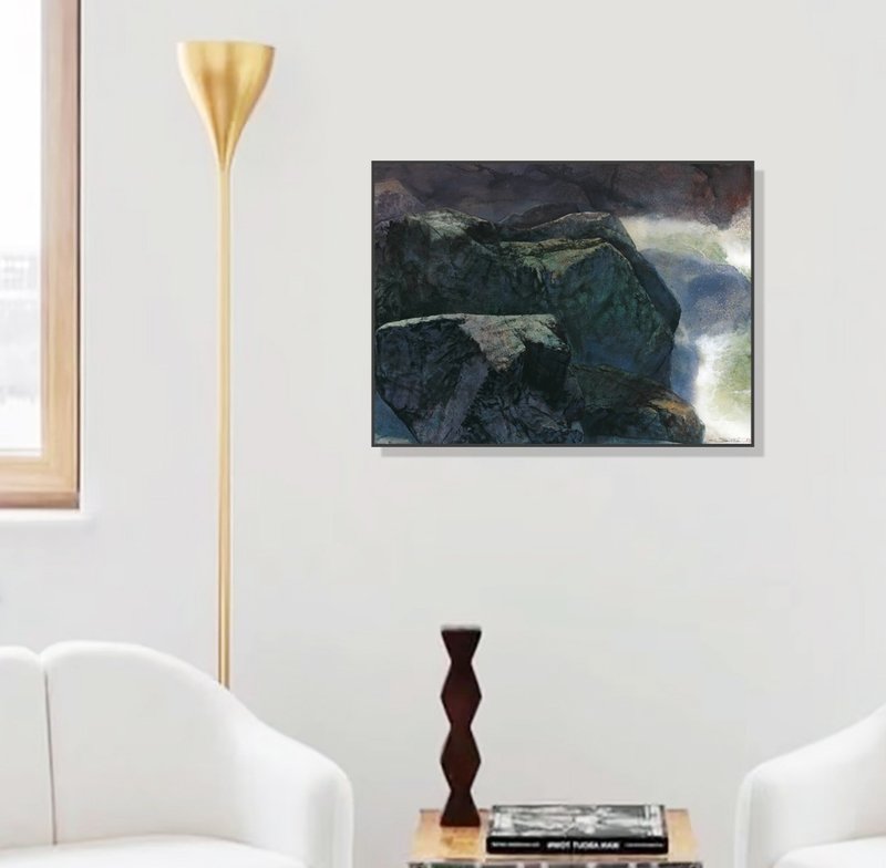 设计师都在找的水彩艺术家林顺雄高清复刻艺术版画 - 海报/装饰画/版画 - 其他材质 多色