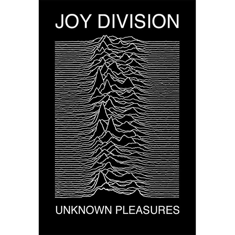 【欢乐分队】未知的喜悦(UNKNOWN PLEASURES )经典专辑封面海报 - 海报/装饰画/版画 - 纸 多色