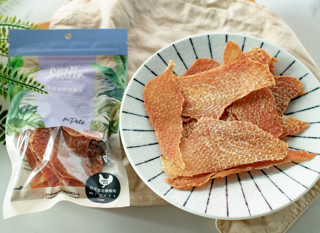 热销第一【宠物手工零食】热带皇后鸡胸肉 80g | COCONILLA口口迷 - 零食/点心 - 新鲜食材 金色