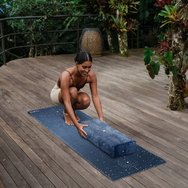 【Yoga Design Lab】Yoga Bolsters 瑜珈枕 - Celestial - 运动/健身用品 - 其他材质 蓝色