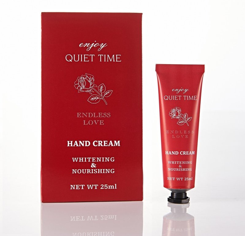 不黏手【 水感保湿の护手霜 】英国玫瑰 香氛 - 洗手用品 - 其他材质 红色