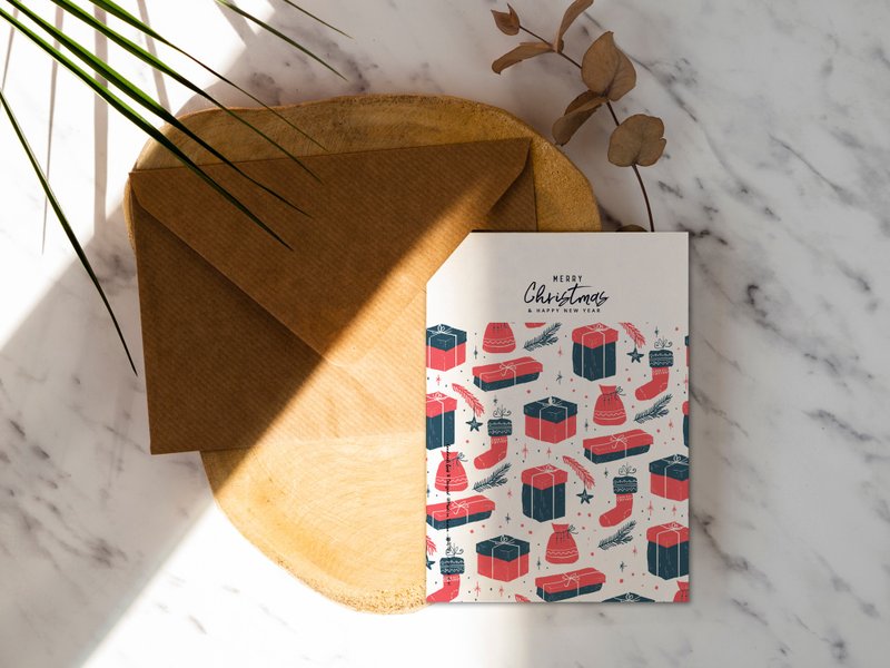 礼物圣诞卡【CM17013】洛可可草莓 WELKIN手创明信片 - 卡片/明信片 - 纸 