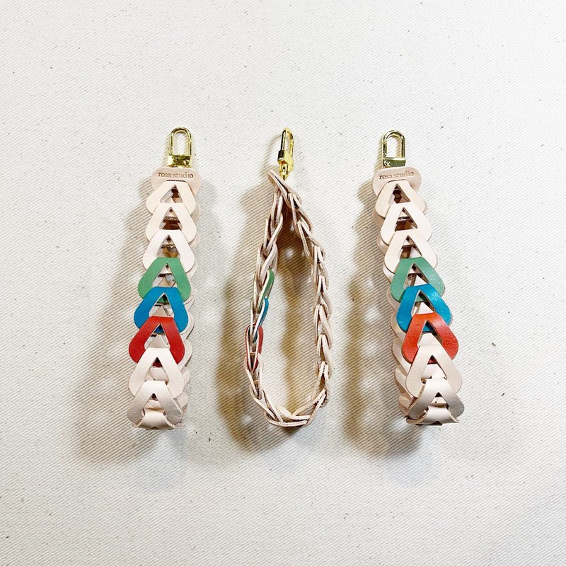 植鞣革编织风格手腕带_茄芷袋传统三色 - 其他 - 真皮 多色