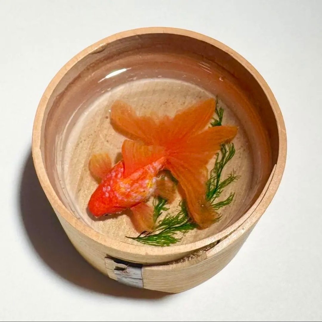 琉金金鱼 摆饰 / 室内装饰 - 摆饰 - 树脂 